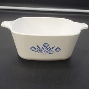VINTAGE CORNING WARE BLUE CORNFLOWER P-43-B 22 oz. Casserole Dish, no lid